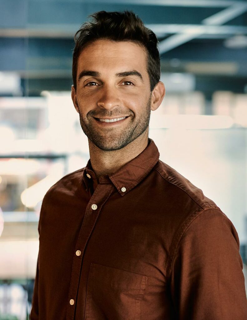 Man Smiling