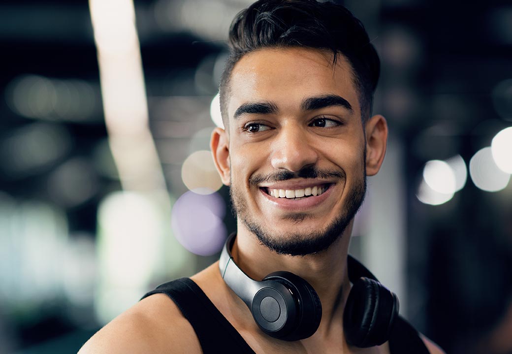 Man Smiling