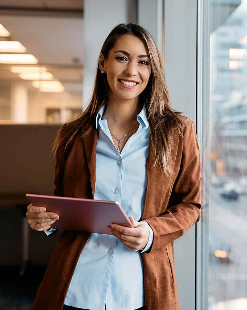 Woman Smiling