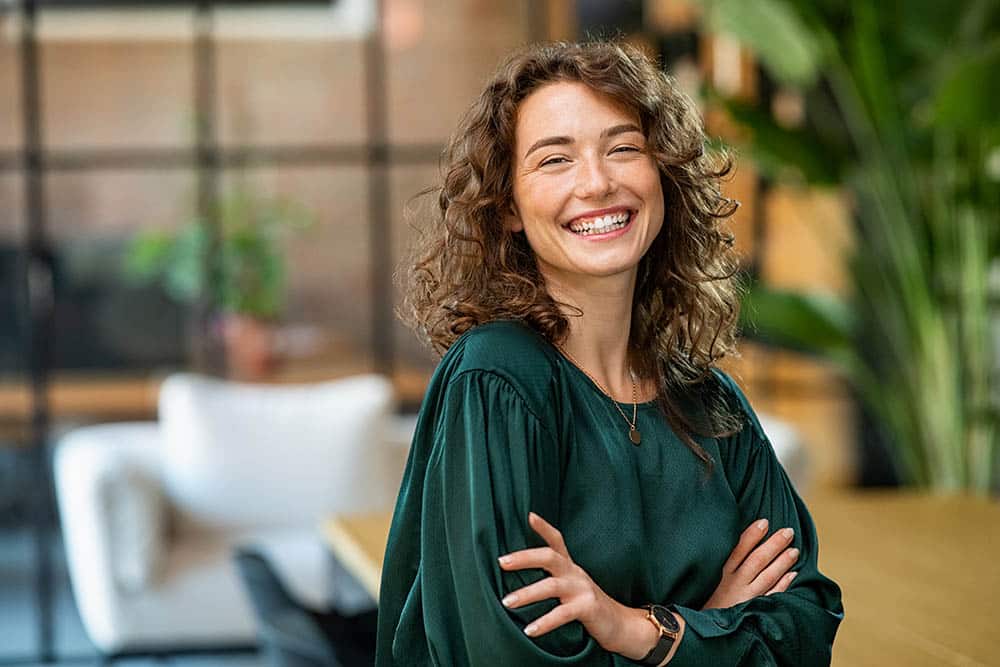 Woman Laughing